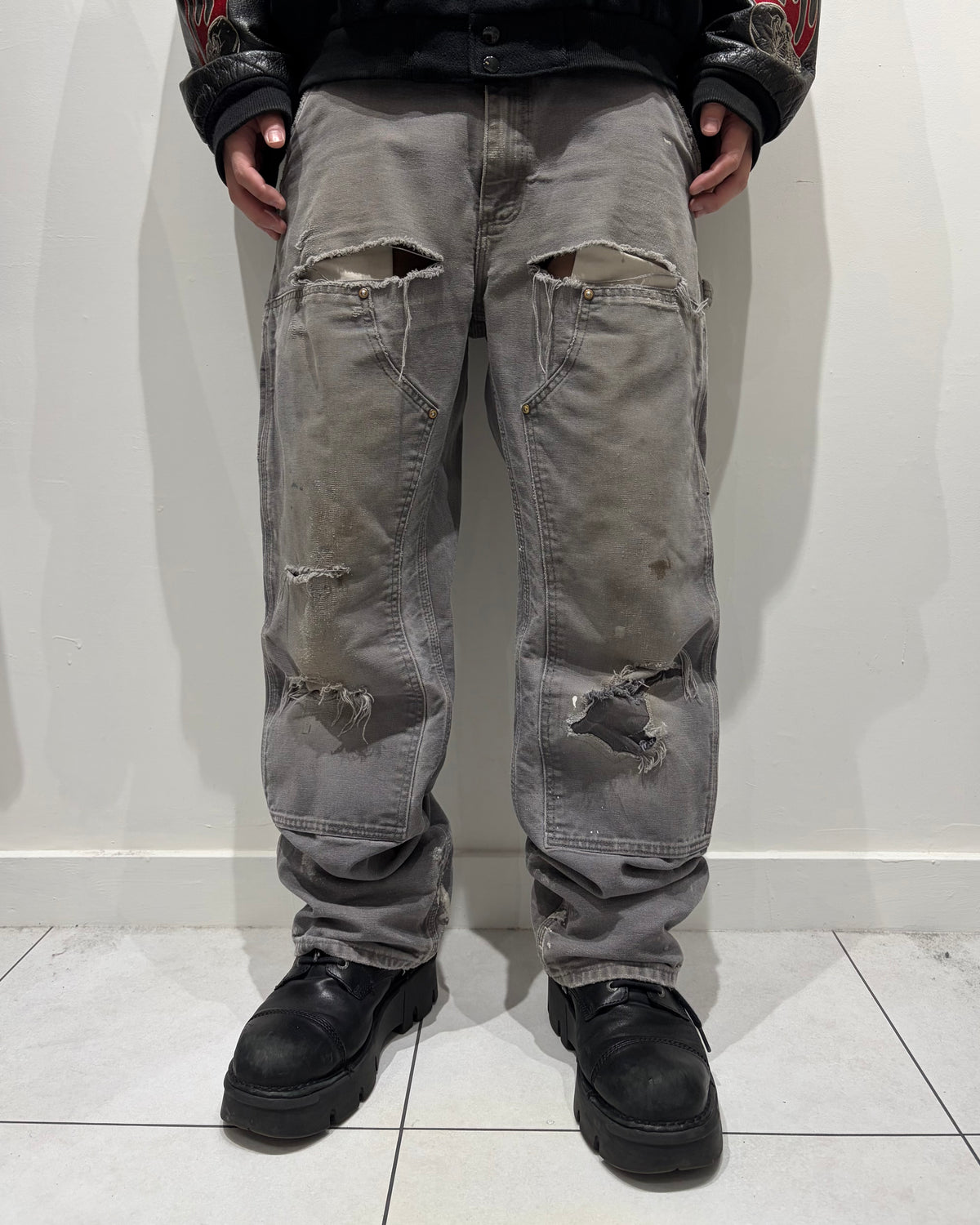 00’s “Carhartt” double knee pants 34×32