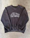 90-00’s “PORSCHE” company sweat X-large