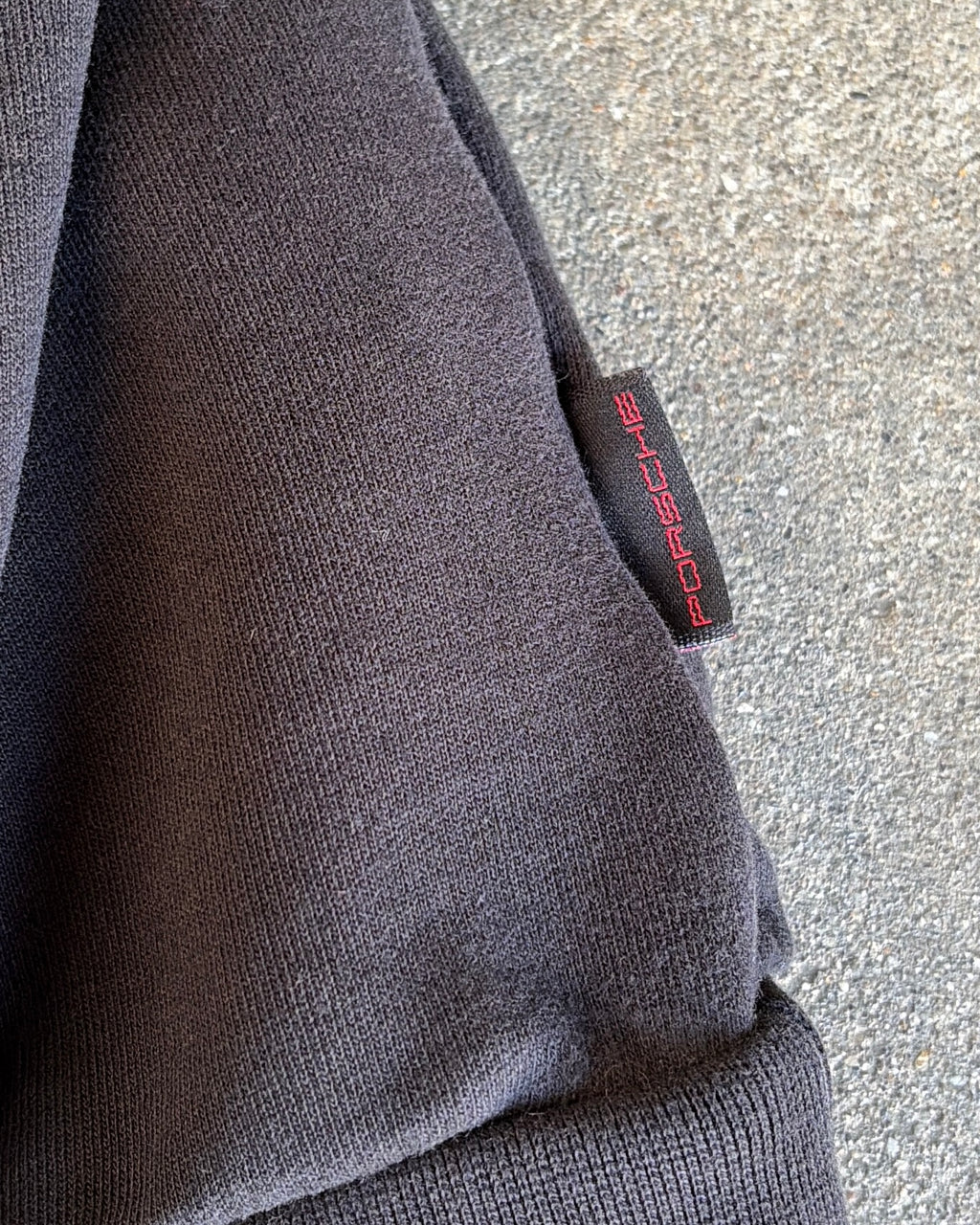 90-00’s “PORSCHE” company sweat X-large