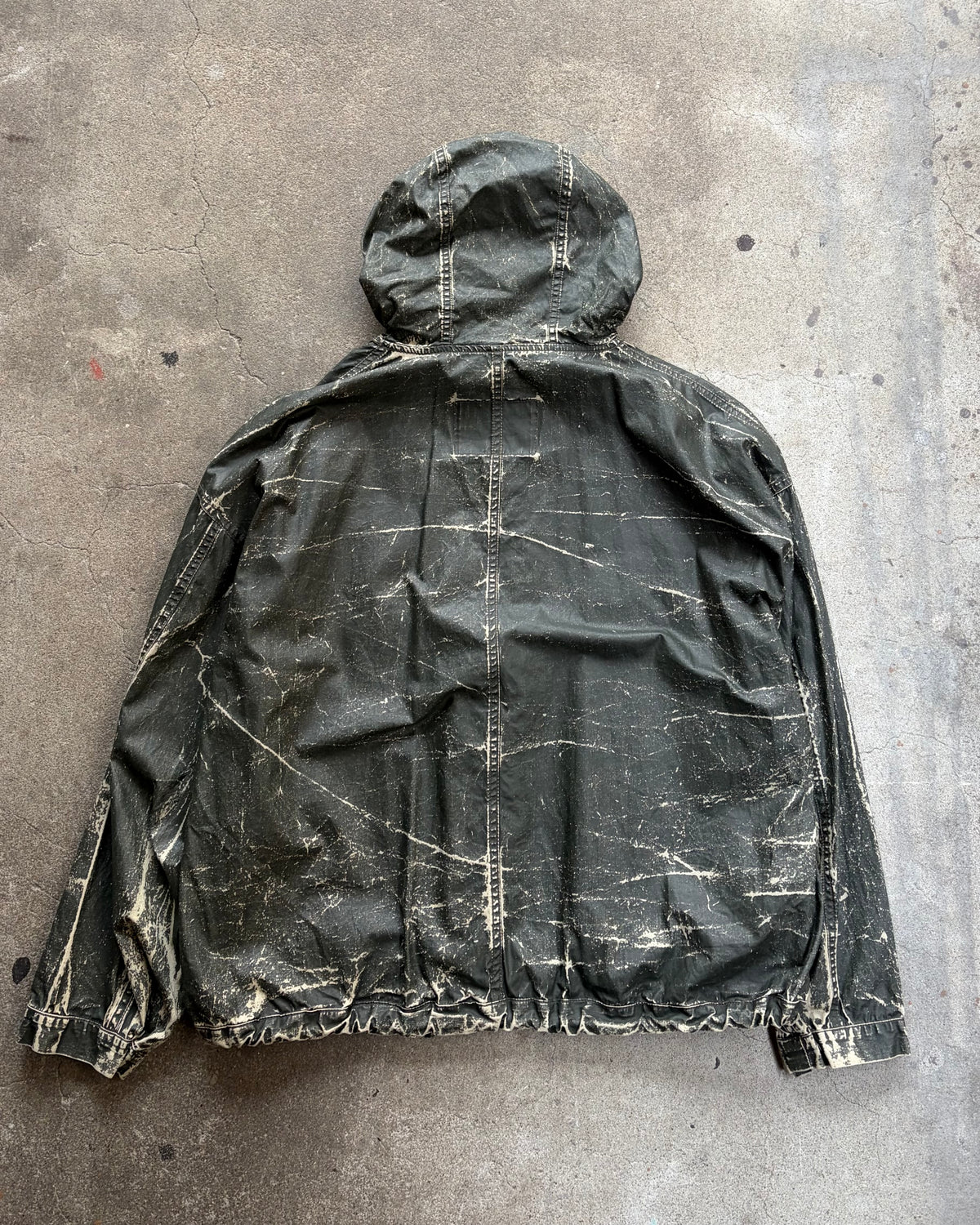 90’s “AVIREX” pullover anorak parka medium